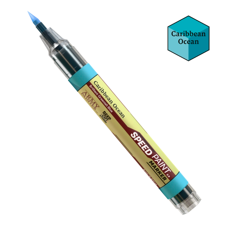 Speedpaint Marker: Caribbean Ocean