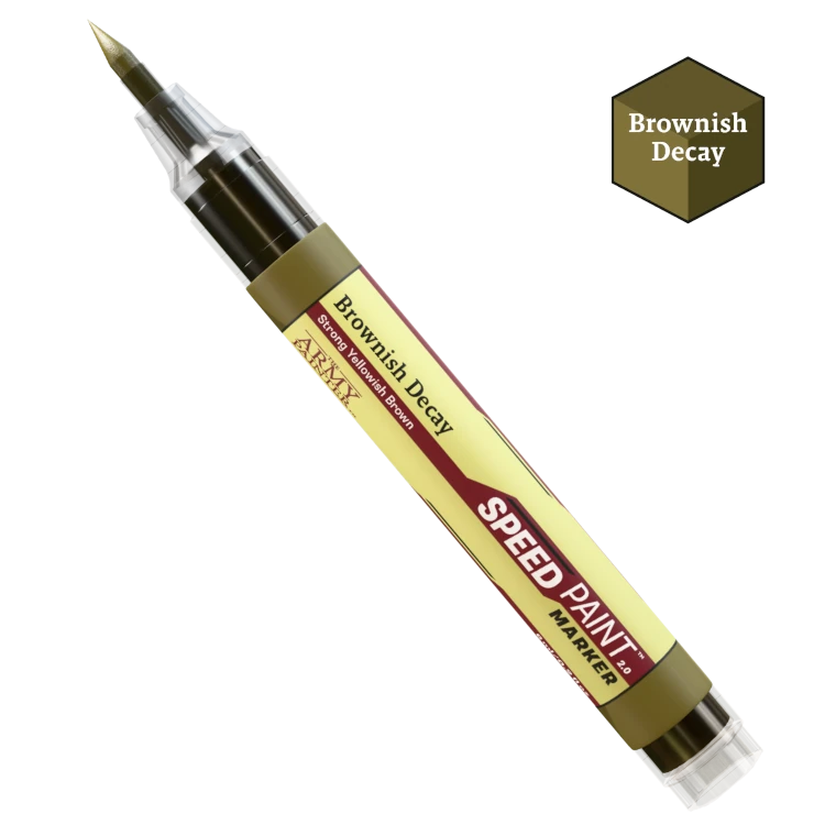 Speedpaint Marker: Brownish Decay