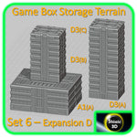 Game Box Storage Terrain