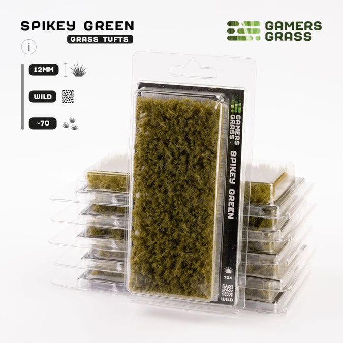 Spikey Green (12MM)