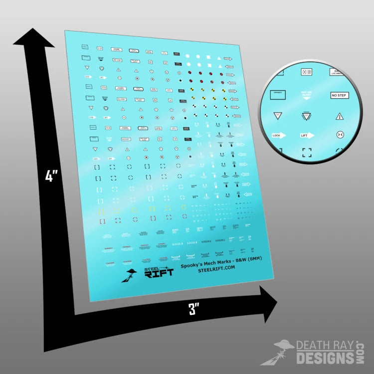 Spooky's Mech Marks Decals
