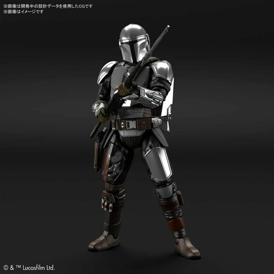 Star Wars Character Line - The Mandalorian (Beskar Armor) Silver Coating Ver. 1/12 Model Kit