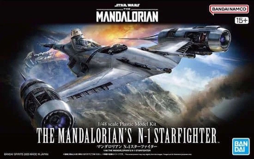 Star Wars The Mandalorian's N-1 Starfighter 1/48 Model Kit