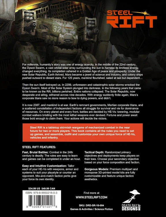Steel Rift: A Modular Mech Wargame