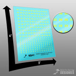 Stencil Numbers