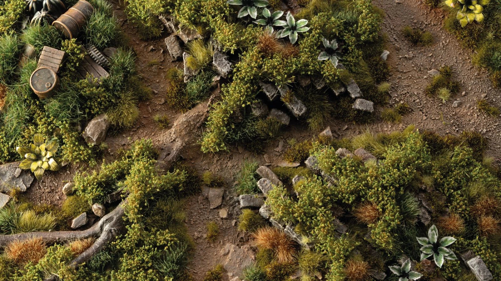 Strong Green Shrubs