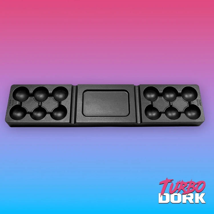 Large Black Silicone Dry Palette