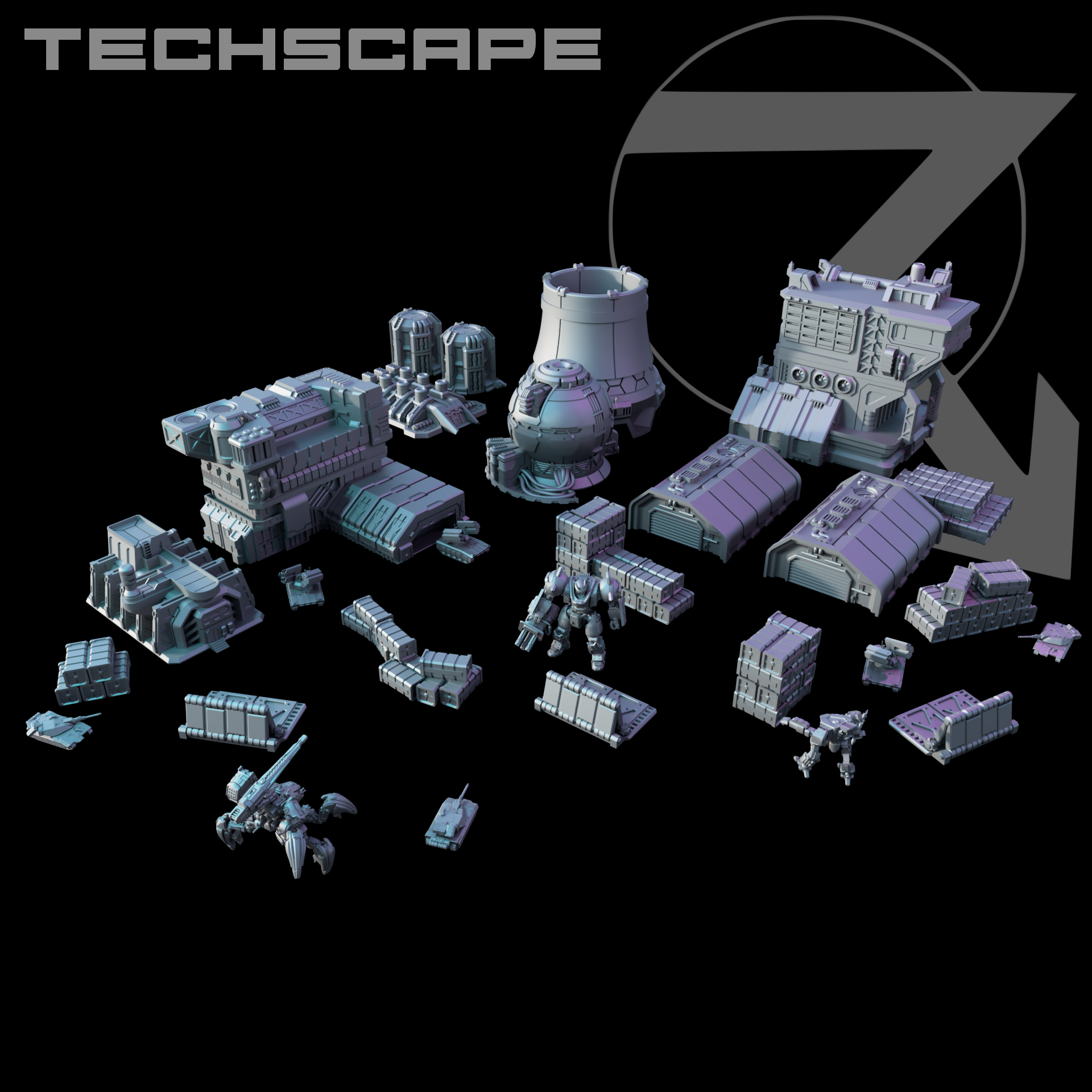 TECHSCAPE: Combat Logistics Base