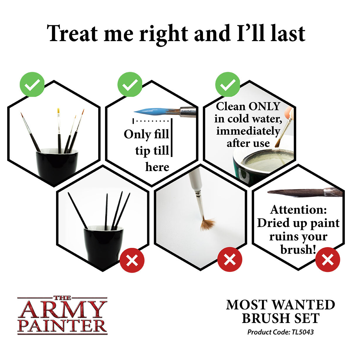 Hobby Starter: Wargamers Most Wanted Brush Set