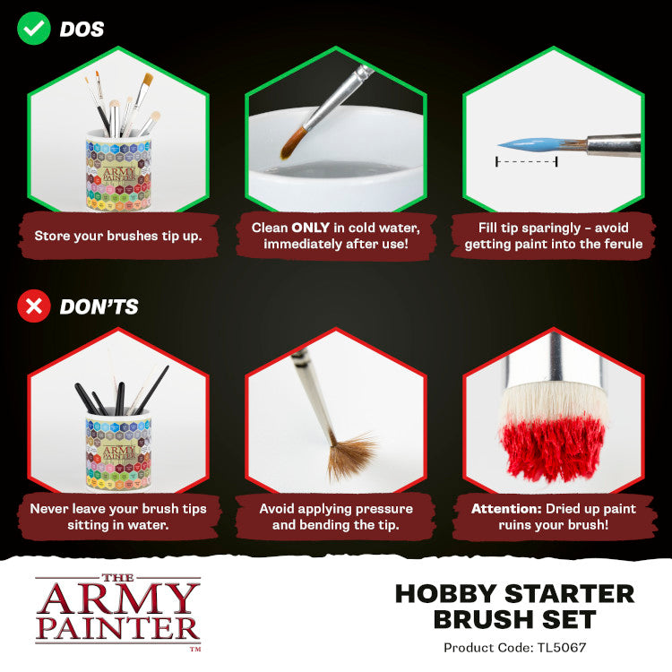 Hobby Starter Brush Set