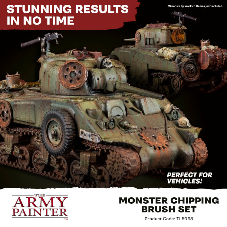 Chipping Brush Set: Monster Edition