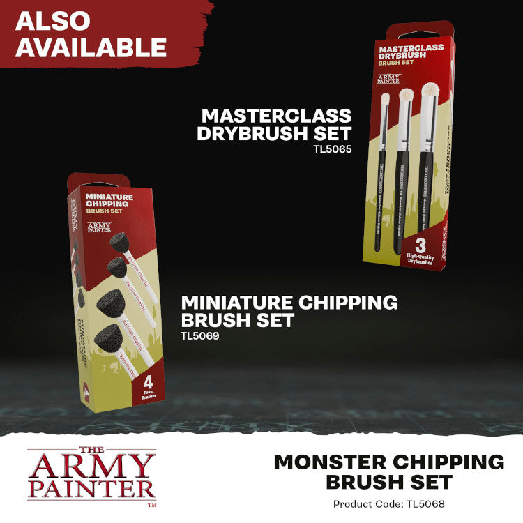 Chipping Brush Set: Monster Edition