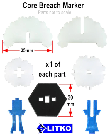 Core Breach Marker