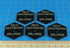 Destroyed Salvage Tokens, Translucent Grey (5)