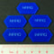 Mecha Combat Double-Sided NARQ/iNARQ Tokens, Blue (5)