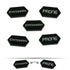 Mecha Combat Double-Sided Stationary/Prone Tokens, Black (5)