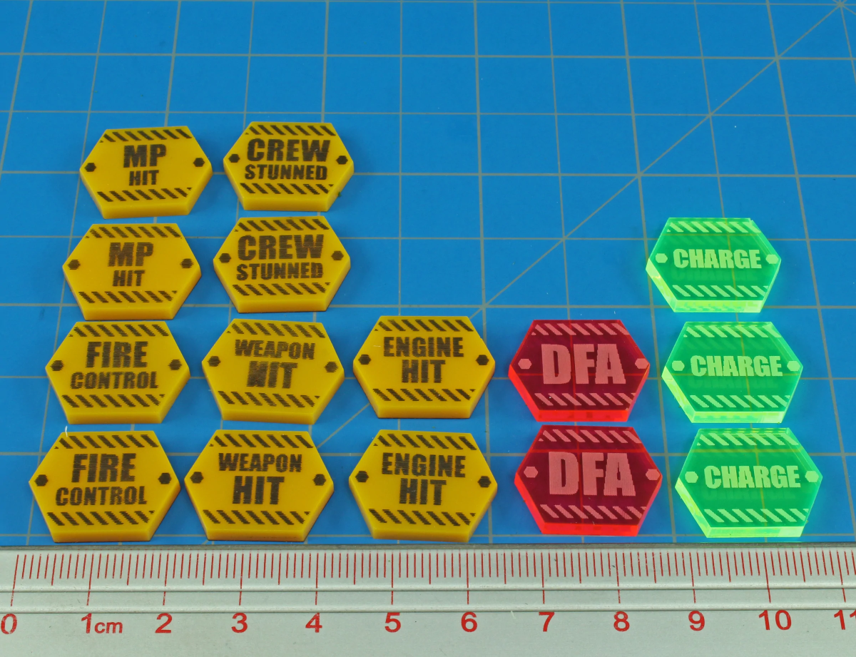 ALPHA, Critical Damage Token Set (15)