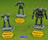 Hazard Stripe Objective Tokens, Gold (5)