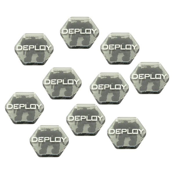 Premium Printed Mecha Deployment Tokens (10)