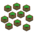 Premium Printed Mecha Battlefield Terrain Light Woods Tokens (10)