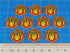 Premium Printed Mecha Death From Above Tokens (10)