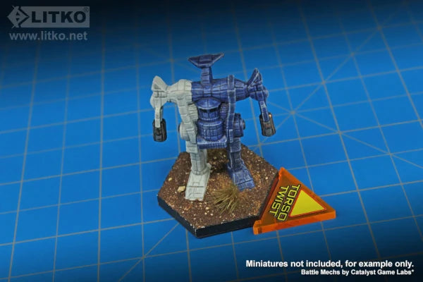 Premium Printed Mecha Torso Twist Tokens (10)