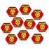Premium Printed Mecha Crew Stunned Tokens (10)