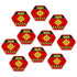 Premium Printed Mecha Tagged Tokens (10)