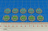 Premium Printed Mecha NARC/iNARC Missile Beacon Token Set (10)