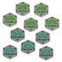Premium Printed Mecha NARC/iNARC Missile Beacon Token Set (10)
