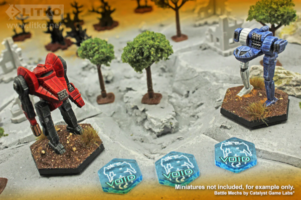 Premium Printed Mecha Void Signature System Tokens (10)