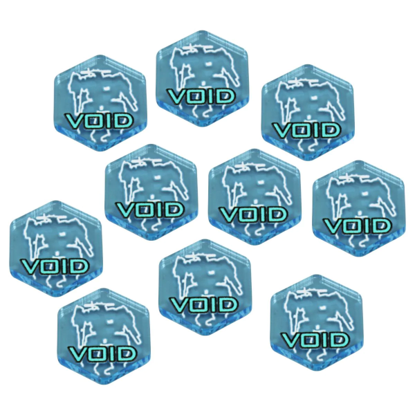 Premium Printed Mecha Void Signature System Tokens (10)