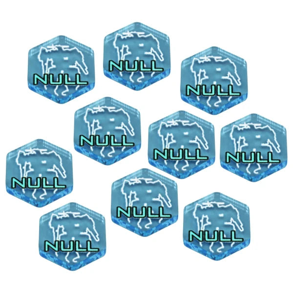 Premium Printed Mecha Null Signature System Tokens (10)