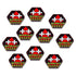Premium Printed Mecha Sprint Movement Tokens (10)