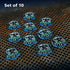Premium Printed Mecha Stealth Tokens (10)