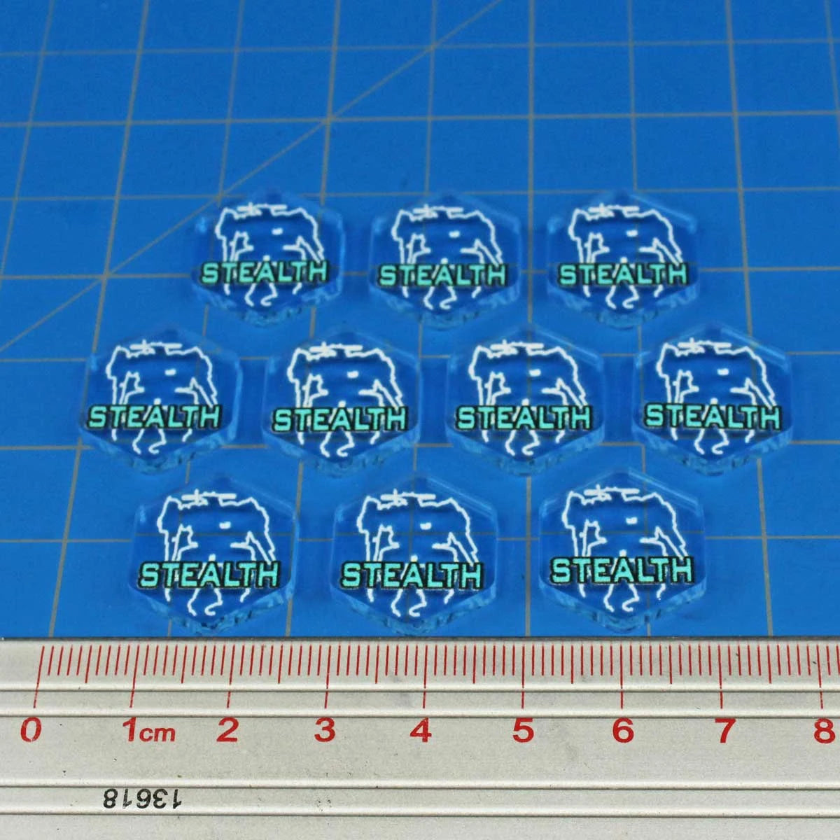 Premium Printed Mecha Stealth Tokens (10)