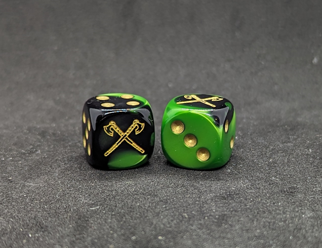 The Valhalla Club D6 Dice Pairs