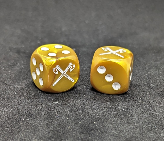 The Valhalla Club D6 Dice Pairs