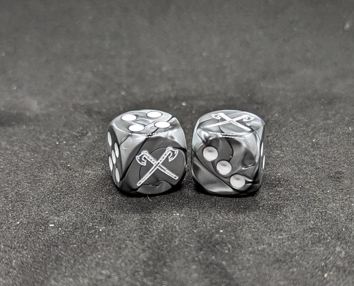 The Valhalla Club D6 Dice Pairs