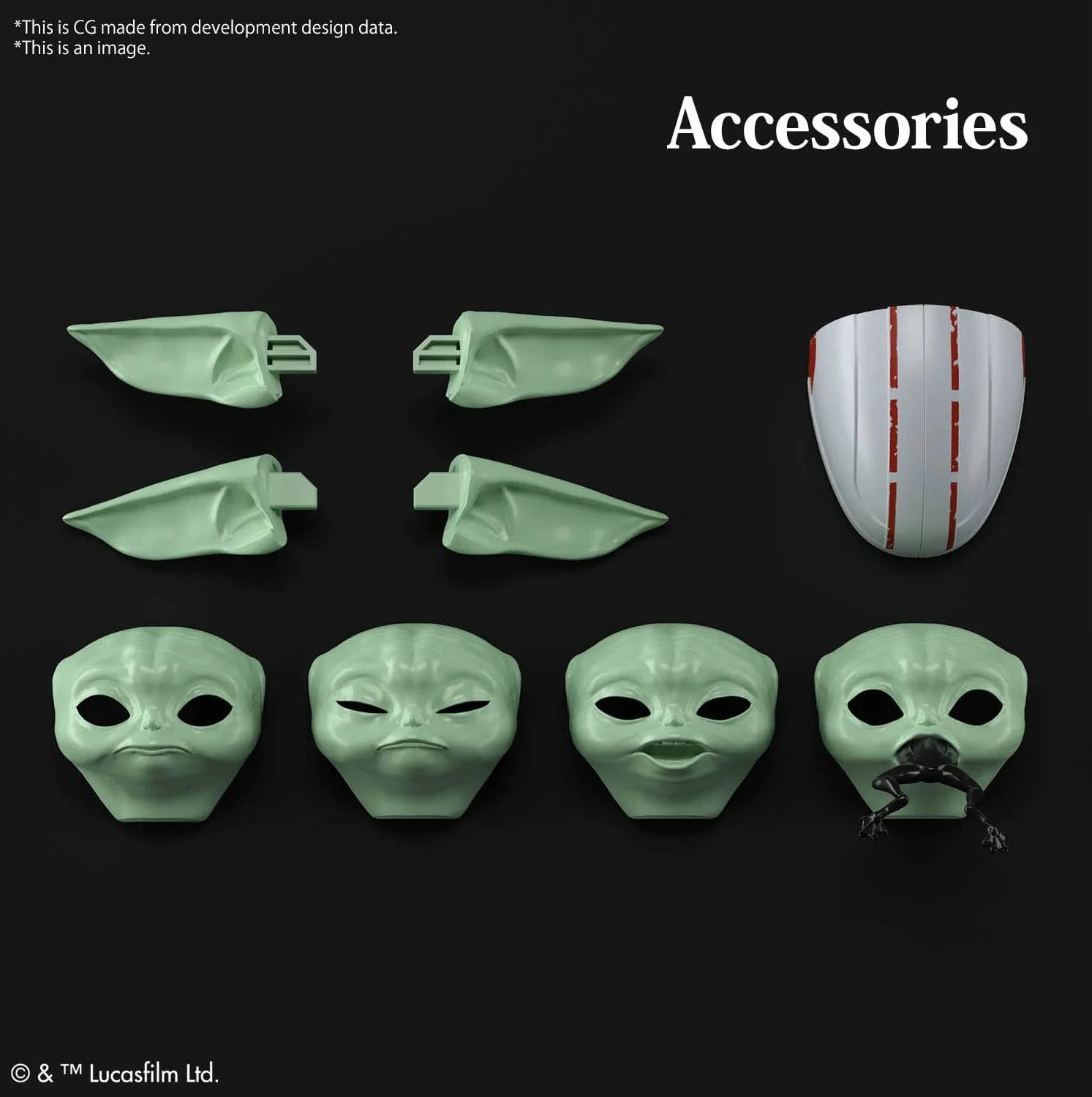 The Mandalorian - Grogu 1/4 Model Kit