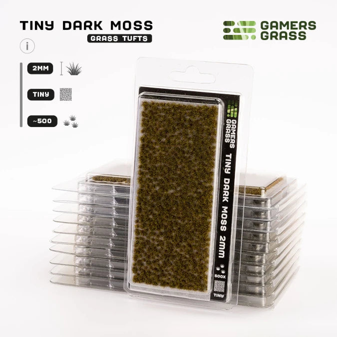 Tiny Dark Moss (2MM)