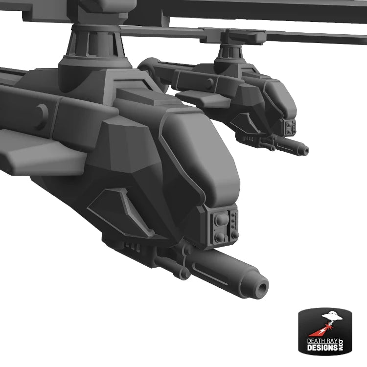 Vesper VTOL with Rail Gun 2-Pack