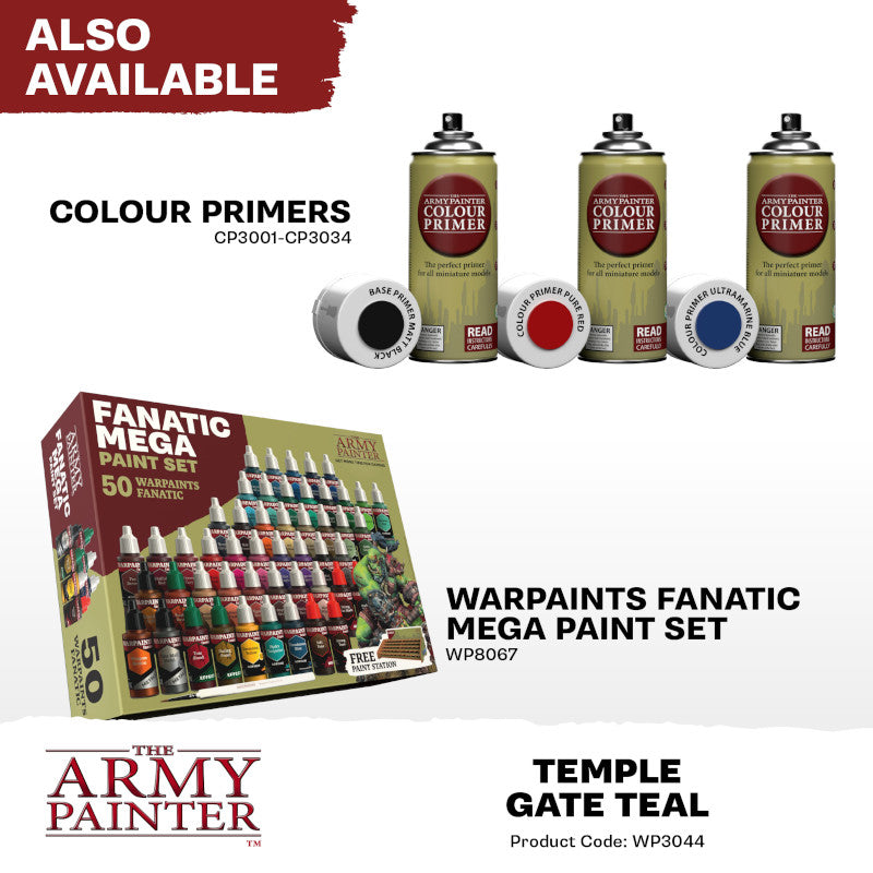 Warpaints Fanatic: Temple Gate Teal