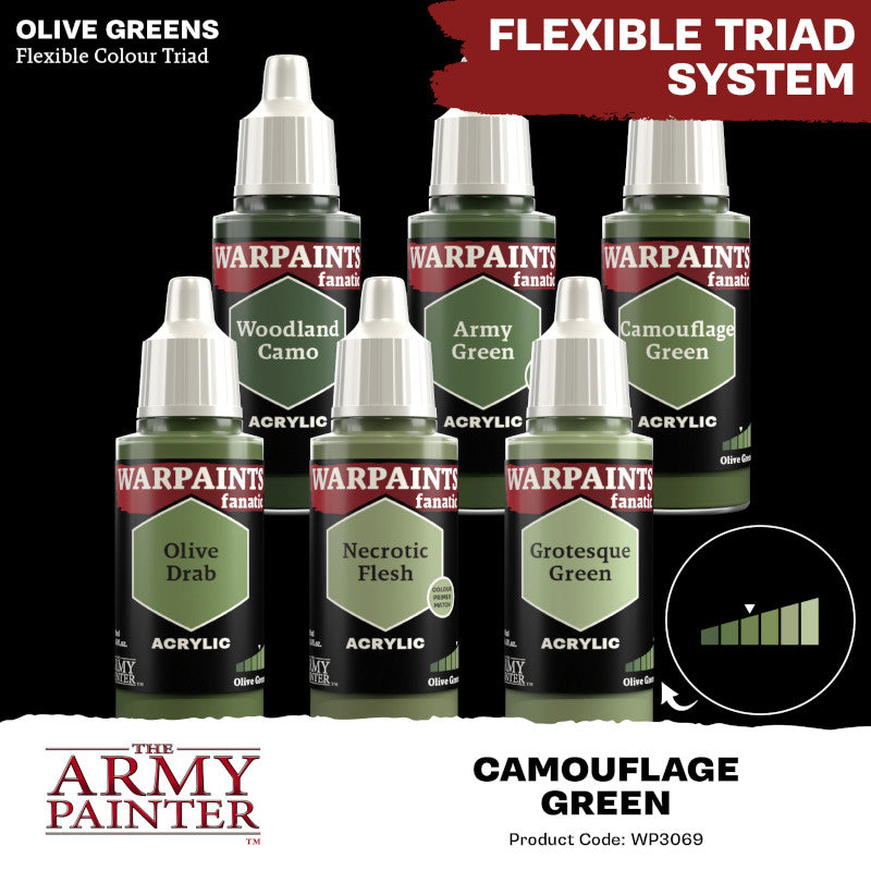 Warpaints Fanatic: Camouflage Green