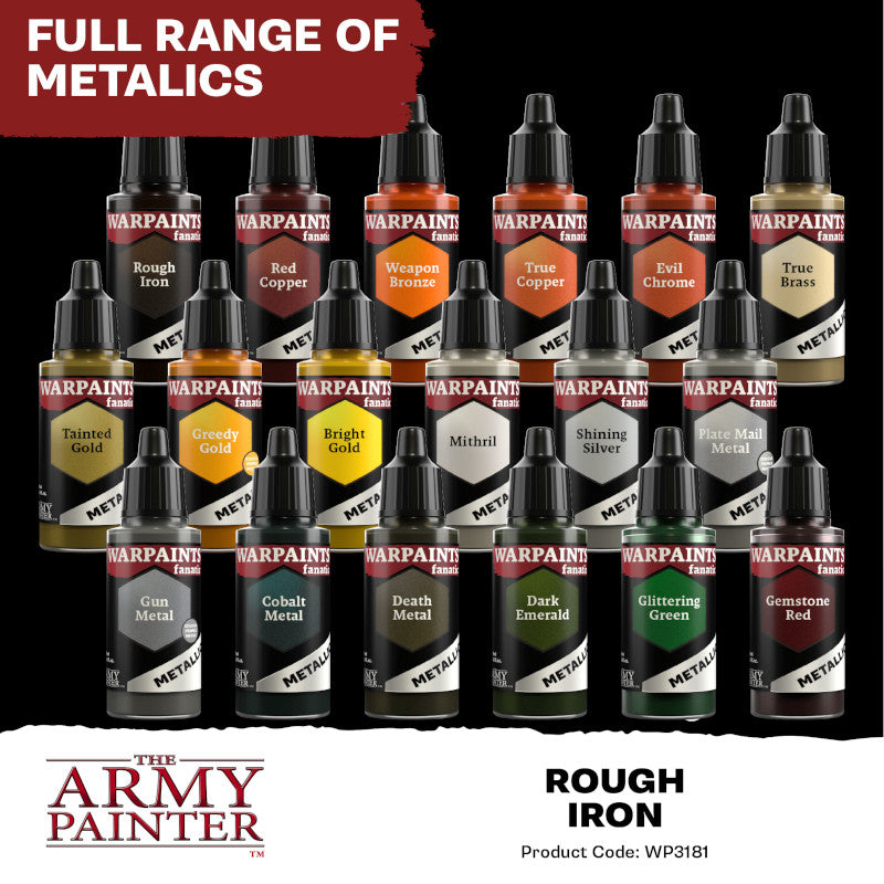 Warpaints Fanatic: Metallic - Rough Iron
