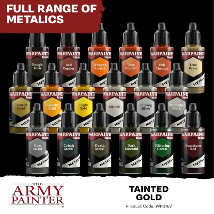 Warpaints Fanatic: Metallic - Tainted Gold