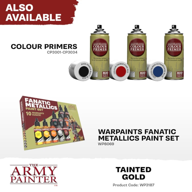 Warpaints Fanatic: Metallic - Tainted Gold