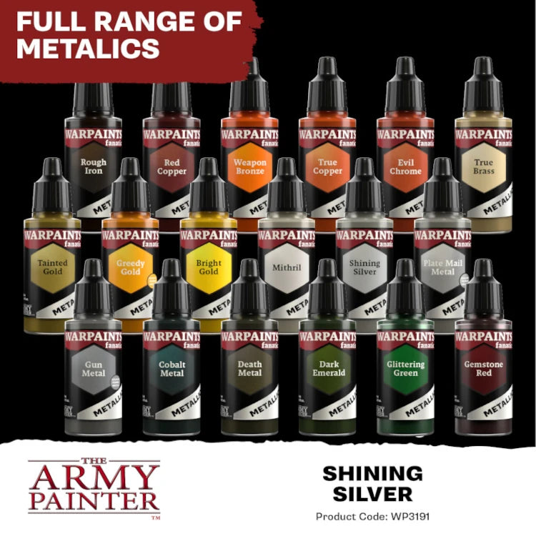 Warpaints Fanatic: Metallic -  Shining Silver