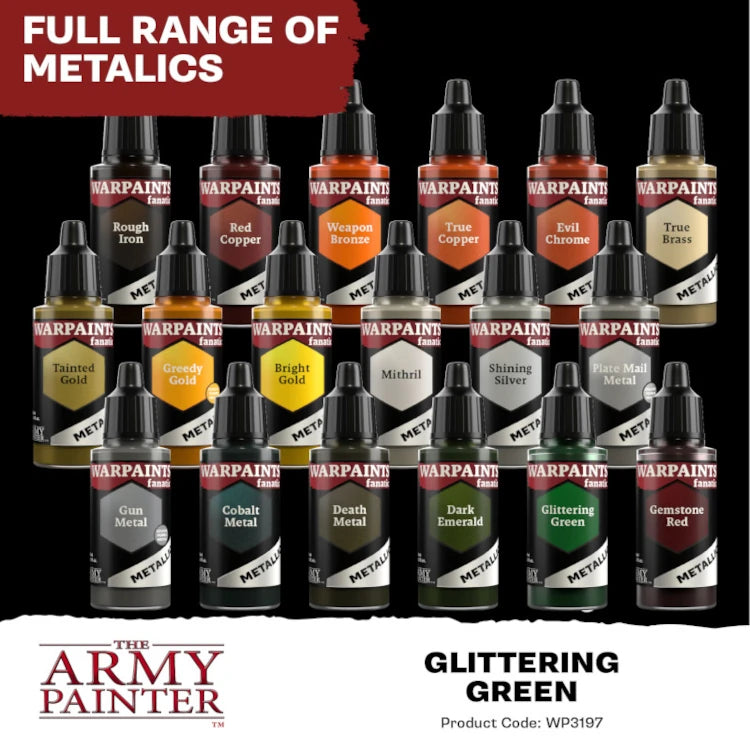 Warpaints Fanatic: Metallic - Glittering Green