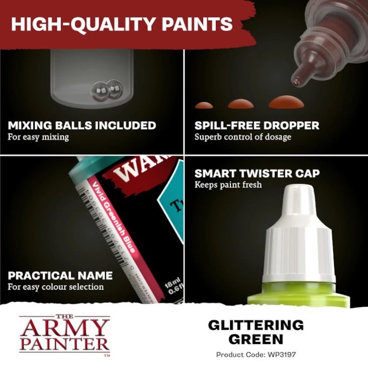 Warpaints Fanatic: Metallic - Glittering Green